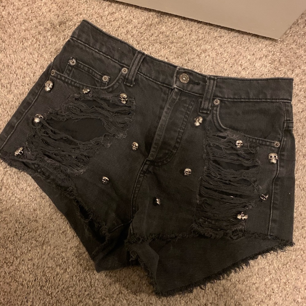 Carmar Distressed Shorts